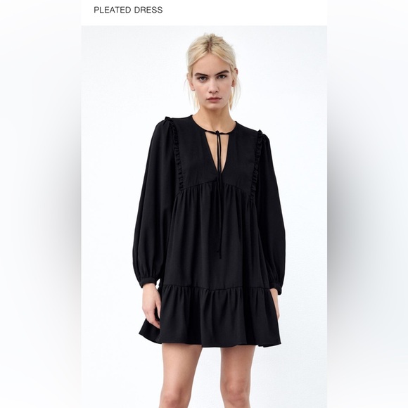 Zara pleated dress - Picture 1 of 1